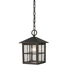  8201EH/70 - Thomas - Shaker Heights 7'' Wide 1-Light Outdoor Pendant - Hazelnut Bronze