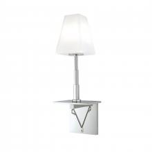  8215-PN-SO - Metro 22'' High 1-Light Sconce - Polished Nickel