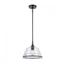  82165/1 - Boyer 11'' Wide 1-Light Pendant - Matte Black