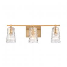  82172/3 - Lightweave 22'' Wide 3-Light Vanity Light - Satin Brass