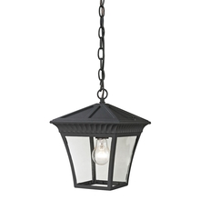  8411EH/65 - Thomas - Ridgewood 9'' Wide 1-Light Outdoor Pendant - Matte Textured Black