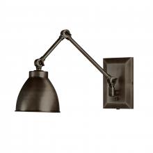  8471-AR-MS - Maggie 6.75'' High 1-Light Swingarm Sconce - Architectural Bronze