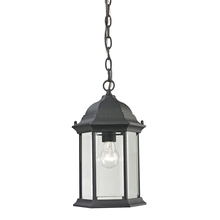  8601EH/65 - Thomas - Spring Lake 8'' Wide 1-Light Outdoor Pendant - Matte Textured Black