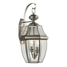  8602EW/80 - Thomas - Ashford 21'' High 2-Light Outdoor Sconce - Antique Nickel