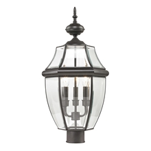  8603EP/75 - Thomas - Ashford 23'' High 3-Light Outdoor Post Light - Oil Rubbed Bronze