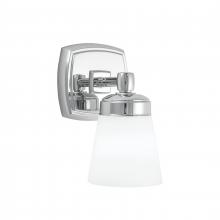  8931-CH-SO - Soft Square 8.5'' High 1-Light Sconce - Chrome