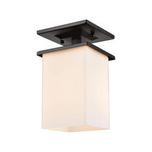  EN110136 - Thomas - Broad Street 5.5'' Wide 1-Light Outdoor Flush Mount - Textured Matte Black