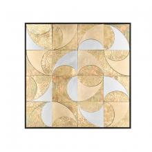  H0036-9738 - Mixed Metal Wall Art