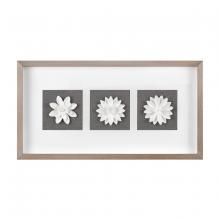  S0056-9833 - Floral Shadow Framed Wall Art